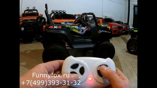 Обзор детского электромобиля Багги 2018 4WD смотреть онлайн