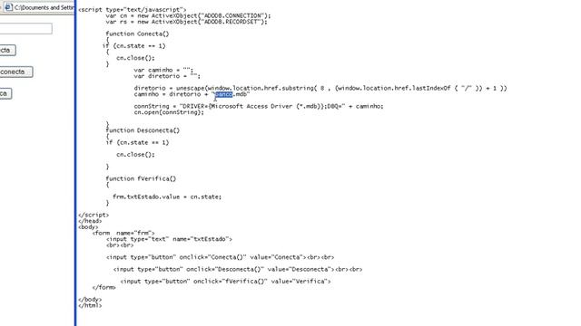 Aula JavaScript 13 - Conexão com Banco de Dados Access - Ailton Lima смотреть онлайн