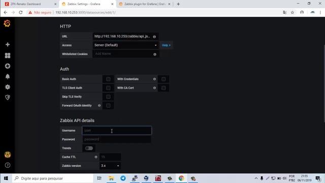 Aula 1 Como fazer a integração zabbix com grafana смотреть онлайн