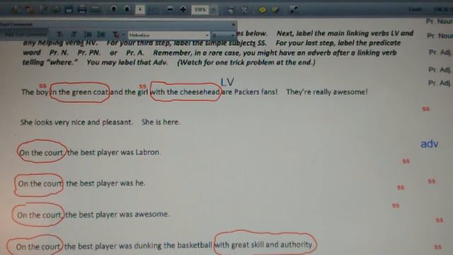 21 Linking Verbs Predicate Words Intro