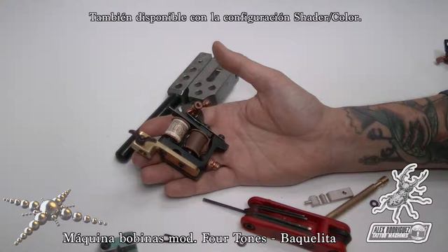 Four Tones Tattoo Machine by Alex Rodriguez in Akira Body Art смотреть онлайн
