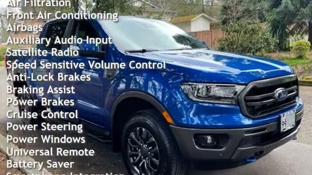 2019 Ford Ranger Only 5k Lariat Heated Leather Navi Cam EcoBoost for sale in Milwaukie, OR смотреть онлайн