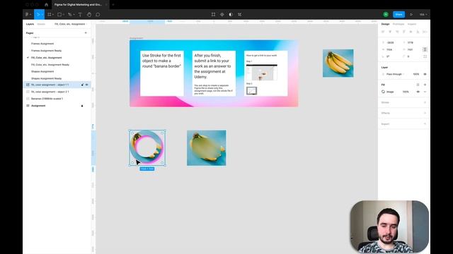 4.3.1 - Figma basics - Fill, Color, etc - Assignment -Figma for Digital Marketing and Growth Hackin смотреть онлайн