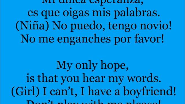 Obsession- Aventura (English & Spanish Subtitles)