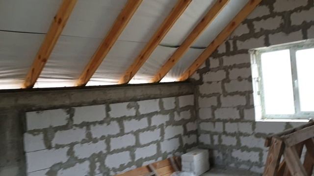 Мансарда в доме.Висячая и наслонная стропильная система.Какая разница. смотреть онлайн