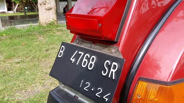 Review Vespa EXCEL ORIGINAL LANGKA | Red Rosso Ori Paint смотреть онлайн