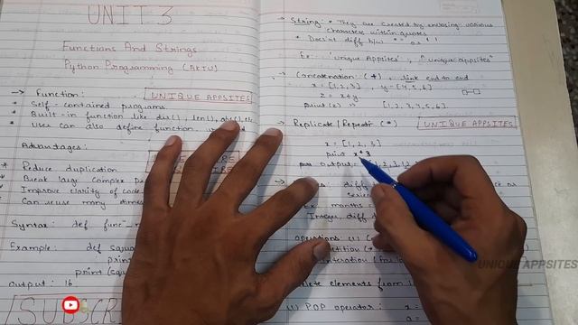 Python Programming Unit 3 Quick Revision | KNC 302/402 | AKTU | Unique AppSites смотреть онлайн