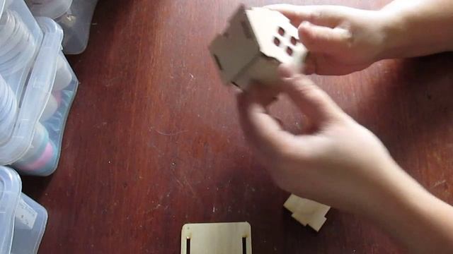 DIY / Собираю деревянный домик из фикс прайса, часть 1 / Elena Pero смотреть онлайн