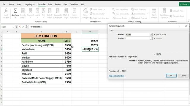 Sum Function in Excel in Hindi #Anni_Tutorial_Point #lallan_Shrivastva смотреть онлайн