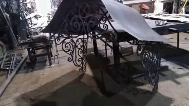 Кованый козырёк смотреть онлайн