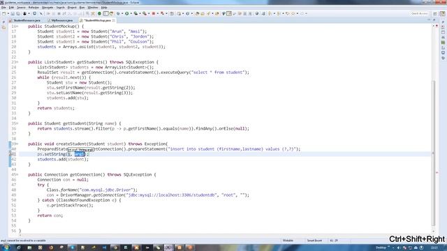 RESTful Web Services using MySQL, JPA and Jersey | insert data using jersey and mysql database смотреть онлайн