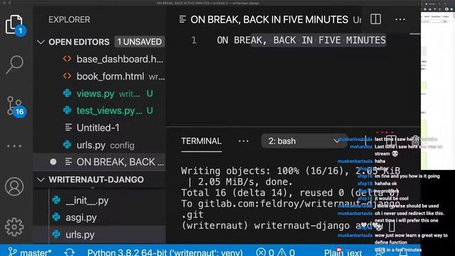 Codecast #3: Writing an Async Django View смотреть онлайн