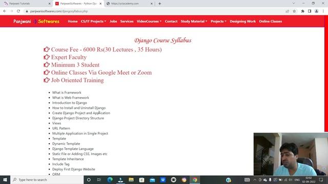 Online Python Django Classes | YCT Academy | Job Oriented Training смотреть онлайн