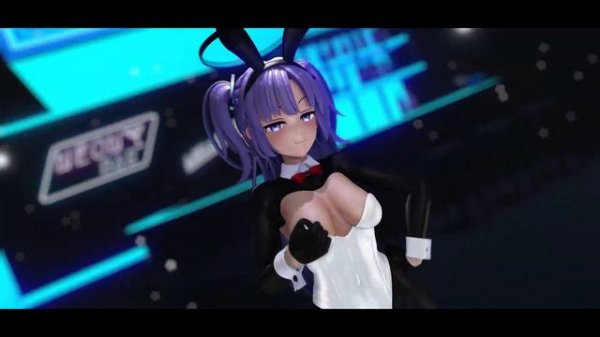 【MMD】おっぱい吹っ切れた【ユウカ ブルアカ】