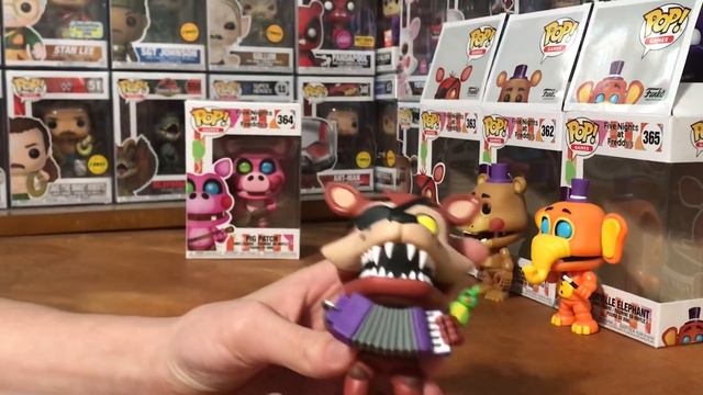 NEW FNAF 6 Pizza Simulator Funko POP! Orville Elephant PigPatch RockStar Freddy Foxy Unboxing Revie смотреть онлайн