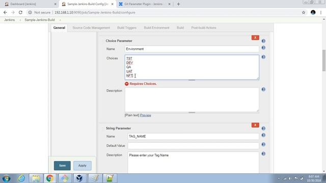 Jenkins | use of Git Parameter plugin in Jenkins With Real time Scenarios смотреть онлайн