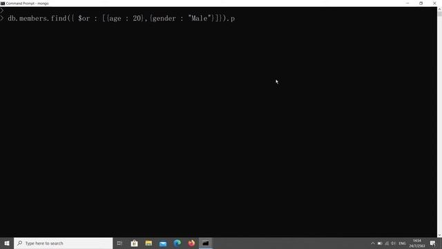 สอน MongoDB - ตอนที่ 9 การใช้ตัวดำเนินการ OR | ThaiDBA смотреть онлайн