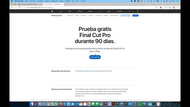 БЕСПЛАТНО в 2023 году!!!! Final Cut Pro Зa 3 минуты! Официальный смотреть онлайн