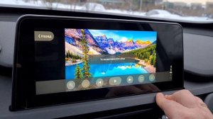 Как установить обои (заставку) на экран мультимедиа на Chery Tiggo 8?