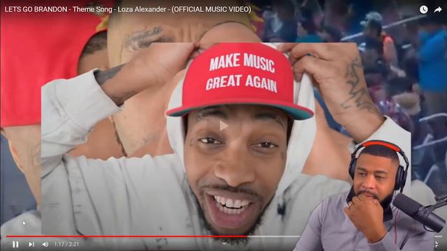 Brandon Tatum Reacts to "Let's Go Brandon" - Loza Alexander смотреть онлайн