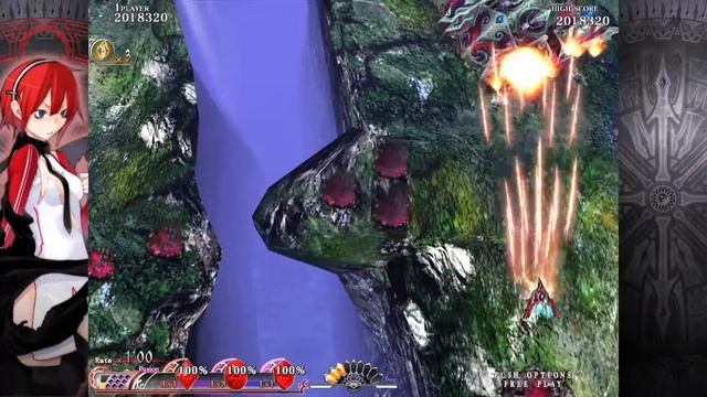Caladrius Blaze - PS4 - Arcade Mode Gameplay смотреть онлайн