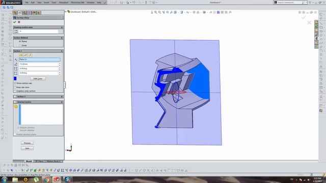 Advanced Shelling in SolidWorks - Car Dashboard Tutorial смотреть онлайн