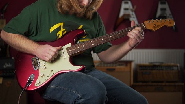 SOLD - Fender Stratocaster 1964 Relic NAMM LTD CAR - #L11188 смотреть онлайн