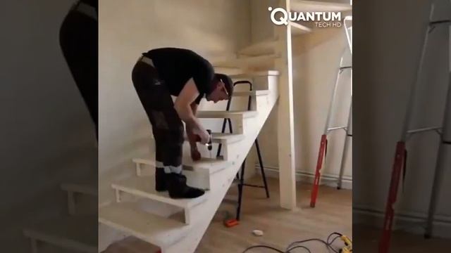 Как сделать лестницу на второй этаж своими руками смотреть онлайн