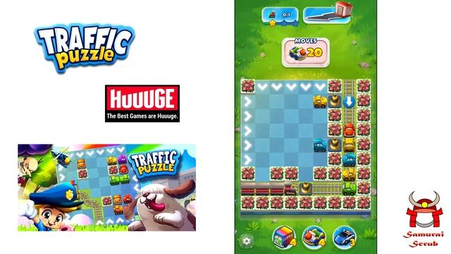 Traffic Puzzle Level 79 смотреть онлайн