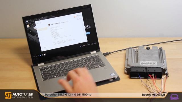 Autotuner: Porsche 991.2 GT3 4.0 Bosch MED17.1.11 bench смотреть онлайн