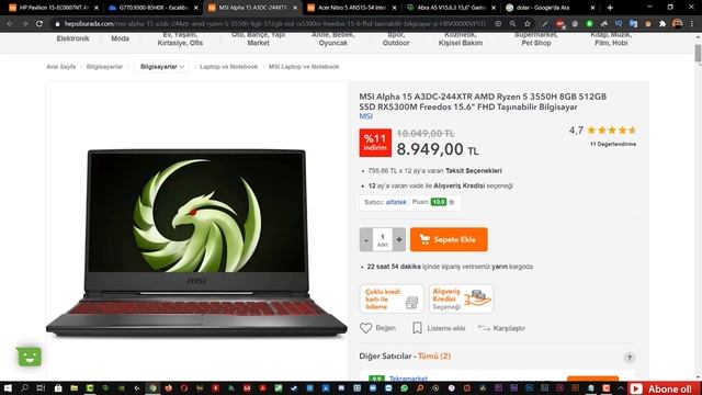 LAPTOP TAVSİYELERİ | Şampiyonlar Ligi - Monster, Casper, Acer, MSI, HP Pavilion смотреть онлайн