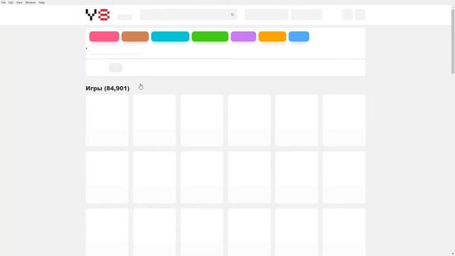 Обзор на браузер Y8 (первая часть) смотреть онлайн