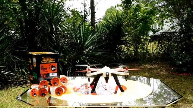 Drone Delivers Java Factory Da Bomb Double Caffeinated Coffee + GIVEAWAY смотреть онлайн