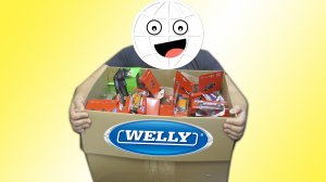 ЦЕЛАЯ коробка машинок WELLY из секретного магазина
