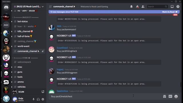 Getting Started on Noobland Scum Game Server смотреть онлайн