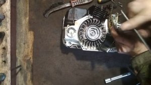 STIHL 260 ЗАМЕНА САЛЬНИКОВ И СБОРКА КАРТЕРА