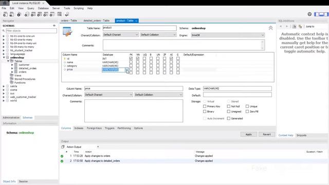 Angular & Spring Online Shop #3: Designing database structure and set MySql database смотреть онлайн
