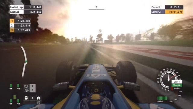 F1 Championship Edition Time Trials #1 - Renault / Imola смотреть онлайн