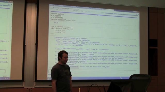 Sage Days 29 talk: Robert Bradshaw - Cython смотреть онлайн