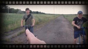 Электро самокат VS бензиновый самокат | Заруба с Kawasaki