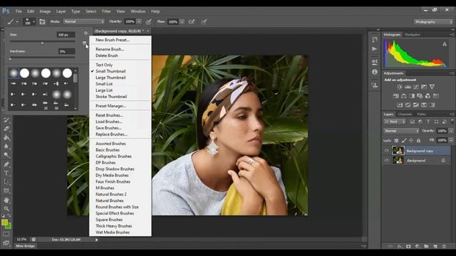 Art History Brush Tool in Photoshop Cs6 Telugu | Photoshop Cs6 In Telugu смотреть онлайн
