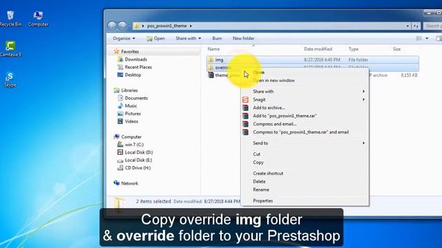 How To Install Prowin Responsive Prestashop Theme