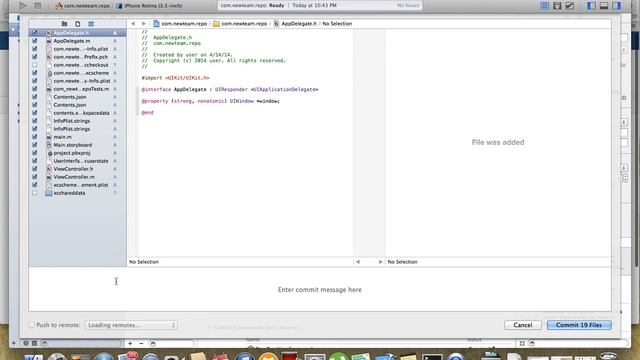 xcode 5.1 and bitbucket git repository for team iOS developers смотреть онлайн