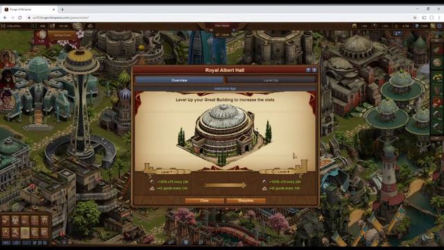 Forge of Empires: Royal Albert Hall смотреть онлайн