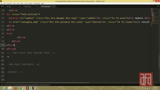 Episode 7- Basic PHP - Edit Record and Update Record into mysql смотреть онлайн