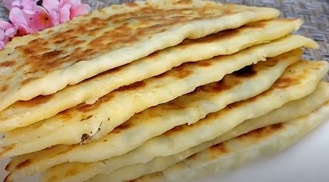 Быстрые и вкусные лепешки на кефире с начинкой. Домашние лепешки с Творогом и Зеленью.Простой рецепт смотреть онлайн