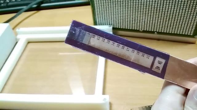 Калибровка установки засветки фоторезиста клином Штоуффера смотреть онлайн