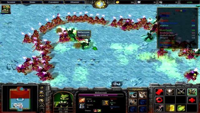 Играем в Warcraft 3 #196 - Fire and Ice смотреть онлайн