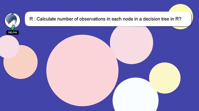R : Calculate number of observations in each node in a decision tree in R? смотреть онлайн