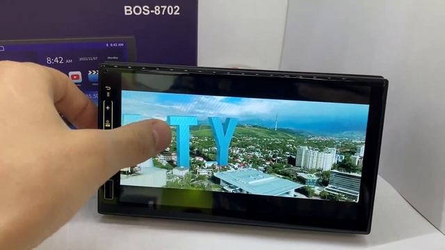 Автомагнитола 7дюйм BOS-MINI BOS-8702 Android